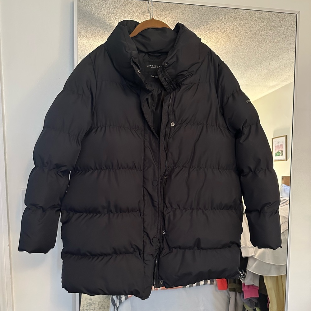 women’s oversized puffer